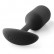 Чёрная пробка для ношения B-vibe Snug Plug 2 - 11,4 см. от b-Vibe