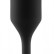 Чёрная пробка для ношения B-vibe Snug Plug 2 - 11,4 см. от b-Vibe