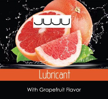 Пробник съедобного лубриканта JUJU с ароматом грейпфрута - 3 мл. от JuJu