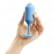 Голубая пробка для ношения B-vibe Snug Plug 3 - 12,7 см. от b-Vibe
