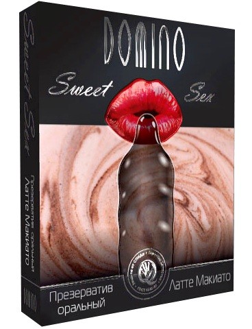 Презерватив DOMINO Sweet Sex  Латте макиато  - 1 шт. от Domino