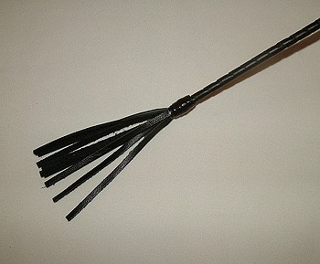 Длинный витой стек с наконечником в форме кисточки - 85 см. от Подиум