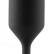 Чёрная пробка для ношения B-vibe Snug Plug 3 - 12,7 см. от b-Vibe