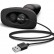 Чёрная вибровтулка с ротацией шариков RIMMING REMOTE CONTROL PLUG BLACK - 15,2 см. от b-Vibe
