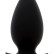 Большая чёрная анальная пробка BOOTYFUL ANAL PLUG LARGE BLACK - 10 см. от Dream Toys