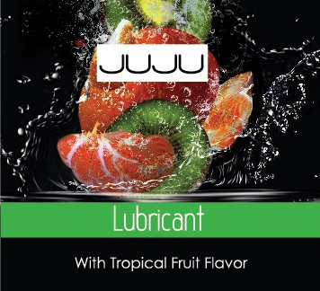 Пробник съедобного лубриканта JUJU с ароматом тропический фруктов - 3 мл. от JuJu