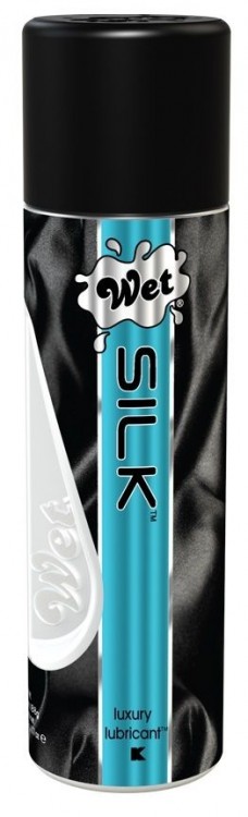 Гибридный водно-силиконовый лубрикант Wet Silk - 91 мл. от Wet International Inc.