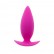 Розовая анальная пробка BOOTYFUL ANAL PLUG SMALL PINK - 9,5 см. от Dream Toys