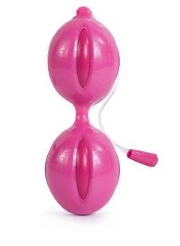 Розовые вагинальные шарики Climax V-Ball Pink Vagina Balls от Topco Sales