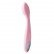 Нежно-розовый клиторальный вибратор Keri Pale Pink - 17 см. от Svakom