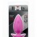 Розовая анальная втулка BOOTYFUL ANAL PLUG MEDIUM PINK - 9,8 см. от Dream Toys