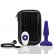 Фиолетовая анальная вибропробка с 3 источниками вибрации TRIO REMOTE CONTROL PLUG  PURPLE - 13,5 см. от b-Vibe