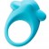 Голубое эрекционное силиконовое кольцо TOYFA A-Toys от A-toys