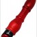 Красный гелевый вибратор Carrie - 25 см. от Eroticon