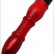 Красный гелевый вибратор Carrie - 25 см. от Eroticon