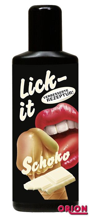Съедобная смазка Lick It со вкусом белого шоколада - 100 мл. от Lubry GmbH