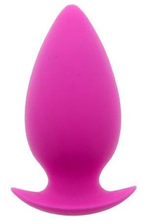 Большая розовая анальная пробка BOOTYFUL ANAL PLUG LARGE PINK - 10 см. от Dream Toys