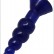 Синяя анальная ёлочка - 17 см. от Eroticon