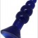 Синяя анальная ёлочка - 17 см. от Eroticon