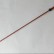 Длинный плетеный стек с красной лаковой ручкой - 85 см. от Подиум