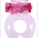 Розовое эрекционное кольцо «Медвежонок» с мини-вибратором от Eroticon
