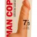 Телесный вибромассажёр HUMAN COPY 7,5  - 19 см. от LOVETOY (А-Полимер)