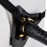 Чёрный с золотом женский страпон Designer Strap-On от Pipedream