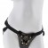 Чёрный с золотом женский страпон Designer Strap-On от Pipedream