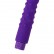 Фиолетовый вибратор с шишечками - 17 см. от A-toys
