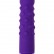 Фиолетовый вибратор с шишечками - 17 см. от A-toys