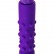 Фиолетовый вибратор с шишечками - 17 см. от A-toys