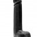 Чёрный анальный фаллоимитатор MENZSTUFF BLACK KNIGHT 10INCH BUTT PLUG - 25 см. от Dream Toys
