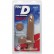 Вибратор-мулат Perfect D Vibrating 7  with Balls от Doc Johnson