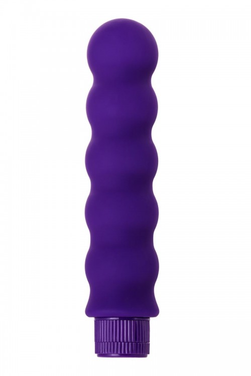 Фиолетовый фигурный вибратор - 17 см. от A-toys