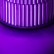 Фиолетовый фигурный вибратор - 17 см. от A-toys