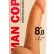Телесный вибромассажёр HUMAN COPY 8,8  - 21,5 см. от LOVETOY (А-Полимер)