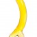 Жёлтый стимулятор-банан из стекла - 16,5 см. от Sexus