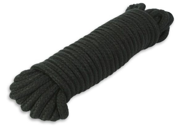 Чёрная веревка для связывания - 10 м. от Пикантные штучки