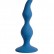Синяя анальная пробка Vesta - 12,5 см. от Le Frivole