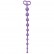 Фиолетовая анальная цепочка с 10 звеньями ANAL JUGGLING BALL SILICONE - 33,6 см. от Toyz4lovers