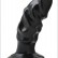 Чёрная анальная пробка-фаллос - 13 см. от Eroticon