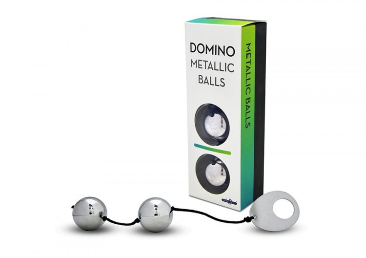 Металлические вагинальные шарики RANGE DOMINO METALLIC BALLS от Seven Creations