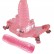 Розовая клиторальная бабочка G-SPOT ORGAZM от ToyFa