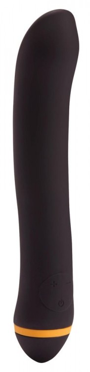 Чёрный вибратор для массажа G-точки Turbo G-Spot - 22,2 см. от Pornhub