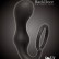 Чёрное эрекционное кольцо с анальной пробкой Double Pleasure Anal Plug от Lola toys