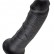 Чёрный фаллоимитатор 8  Cock - 20,3 см. от Pipedream