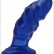 Синяя анальная пробка-фаллос - 13 см. от Eroticon