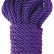 Фиолетовая веревка для фиксации Deluxe Silky Rope - 9,75 м. от Pipedream