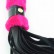Нежная плеть с розовым мехом BDSM Light - 43 см. от БДСМ Арсенал