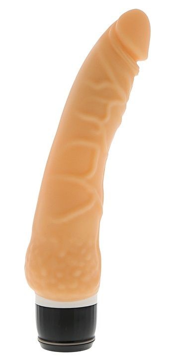 Телесный вибратор-реалистик PURRFECT SILICONE CLASSIC 7.1INCH FLESH - 18 см. от Dream Toys